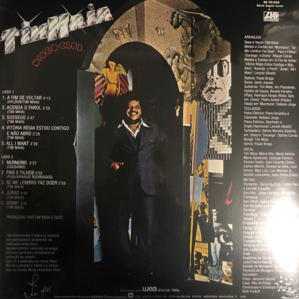 Tim Maia - Disco Club | Mr Bongo (MRBLP156) - 2