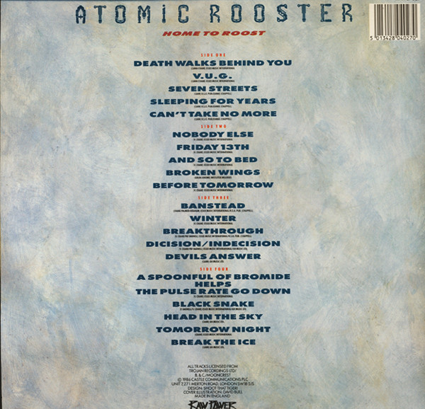 Atomic Rooster - Home To Roost | Raw Power (RAWLP 027) - 4