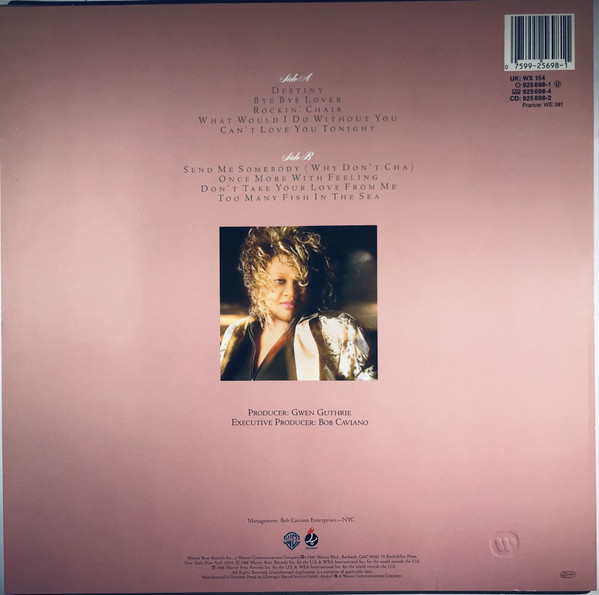 Gwen Guthrie - Lifeline | Warner Bros. Records (925 698-1) - 2