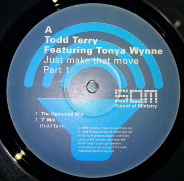 Todd Terry - Just Make That Move (Part One) | Sound Of Ministry (SOMT23) - 2