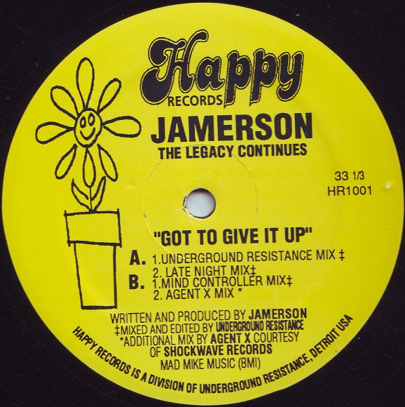 Derrick Jamerson - Got To Give It Up | Happy Records (HR1001)
