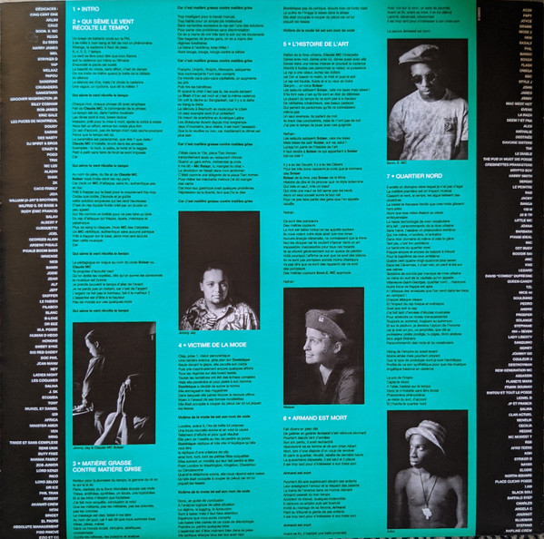 MC Solaar - Qui Sème Le Vent Récolte Le Tempo | Universal Music France (359902-6) - 3