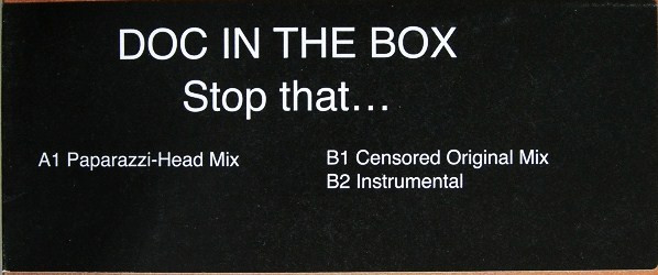 Doc In The Box - Stop That... | Fuel Records (FUEL #016) - 5