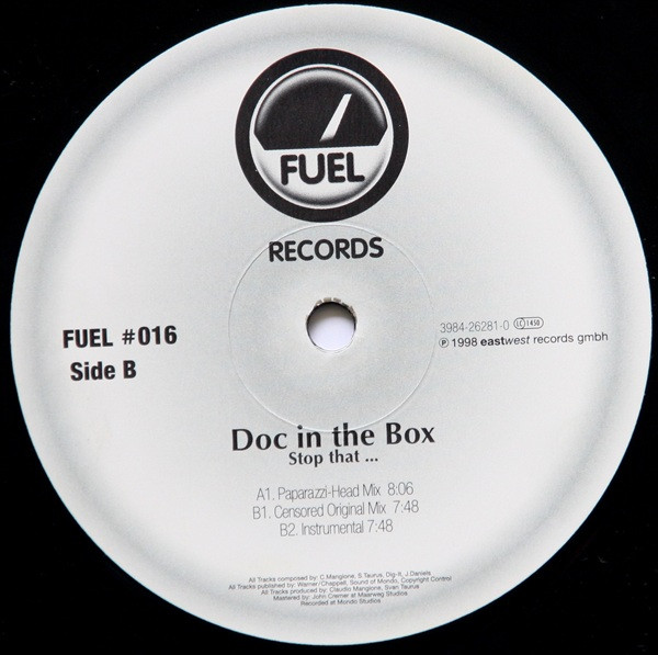 Doc In The Box - Stop That... | Fuel Records (FUEL #016) - 2