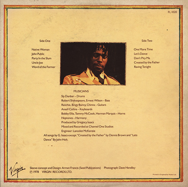 Gregory Isaacs - Cool Ruler | Front Line (FL 1020) - 2