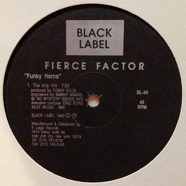 Fierce Factor - Funky Horns | Black Label (BL-95)