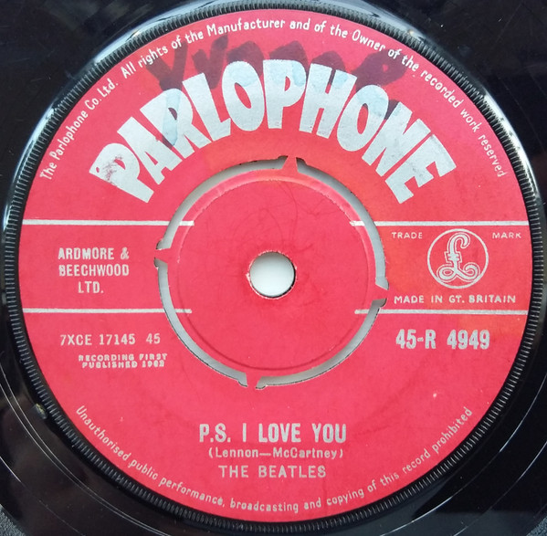 The Beatles - Love Me Do | Parlophone (45-R 4949) - 4