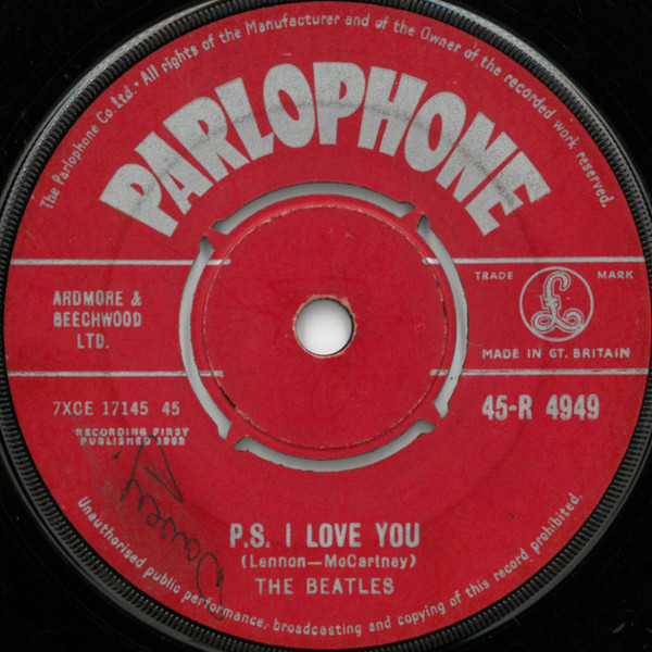 The Beatles - Love Me Do | Parlophone (45-R 4949) - 2