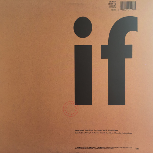 Hollywood Beyond - If | WEA (242119-1) - 2 Hollywood Beyond - If | WEA (242119-1) - 2