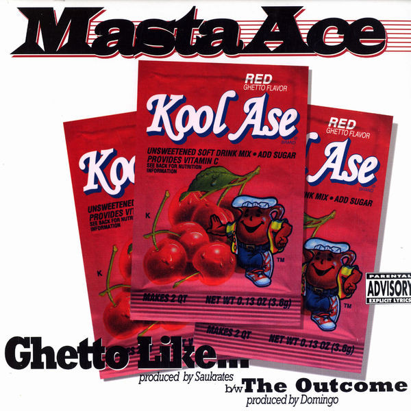 Masta Ace - Ghetto Like... b/w The Outcome | Fat Beats (MTA001) - main