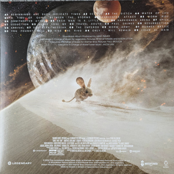 Hans Zimmer - Dune: Part Two (Original Motion Picture Soundtrack) | Mutant (MBM-004) - 4