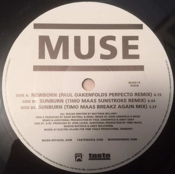 Muse - New Born Remixes | Mushroom (MUSE 15)
