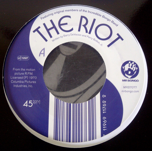 The Incredible Bongo Band - The Riot | Mr Bongo (MRB7077) - main