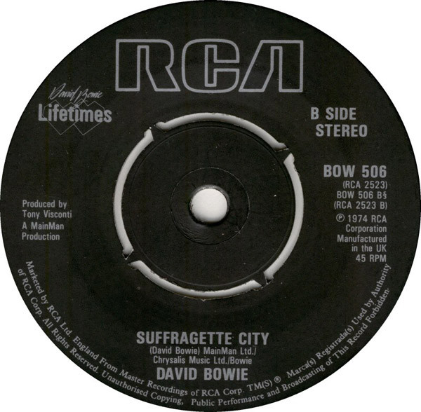 David Bowie - Young Americans | RCA (BOW 506) - 4 David Bowie - Young Americans | RCA (BOW 506) - 4