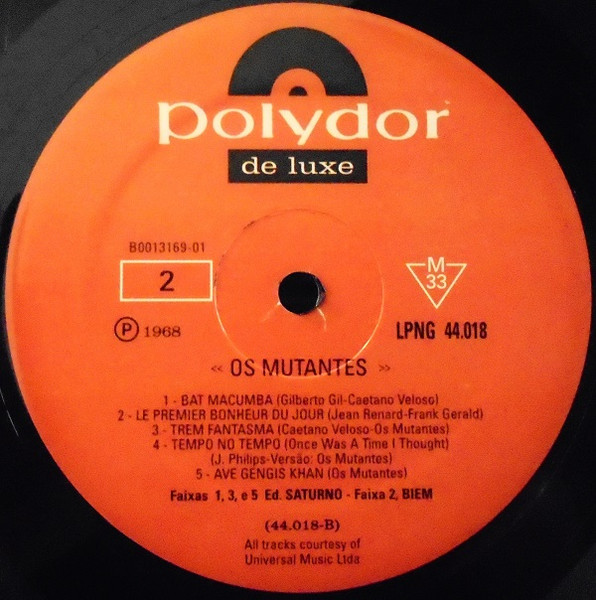 Os Mutantes - Os Mutantes | Polydor (LPNG 44.018) - 3