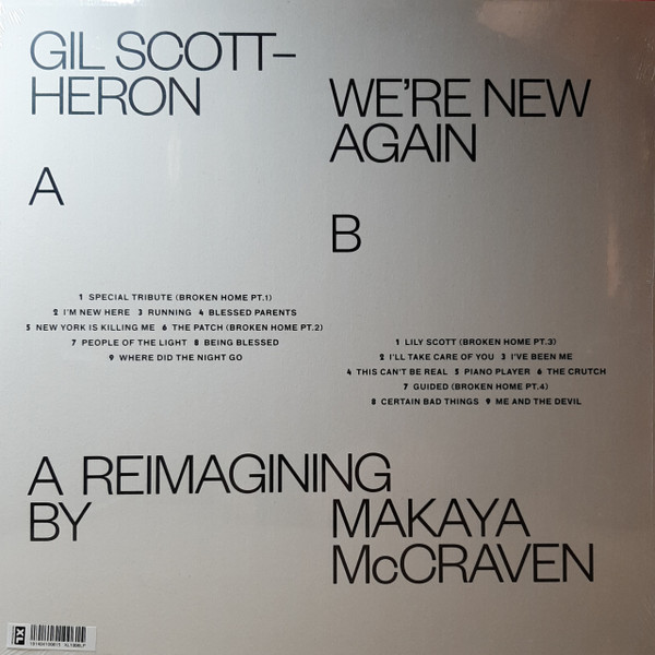 Gil Scott-Heron , Makaya McCraven - We're New Again (A Reimagining By Makaya McCraven) | XL Recordings (XL1006LP) - 2