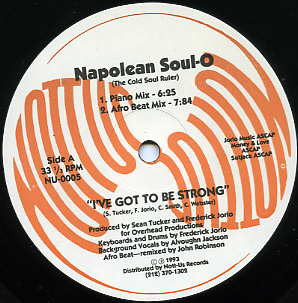 Napoleon Soul O - I've Got To Be Strong | Nott-Us Records (NU-0005)