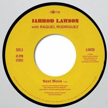 Jarrod Lawson with Raquel Rodriguez - Next Move | Dome Records (JLAW200) - main