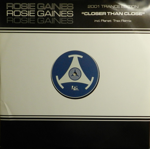 Rosie Gaines - Closer Than Close (2001 Trance Edition) | A45 Music (0108220A45)