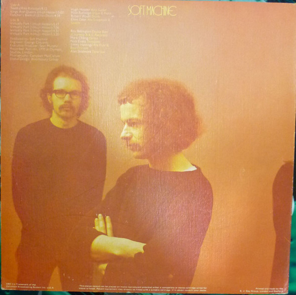 Soft Machine - Fourth | CBS (S 64280) - 2 Soft Machine - Fourth | CBS (S 64280) - 2