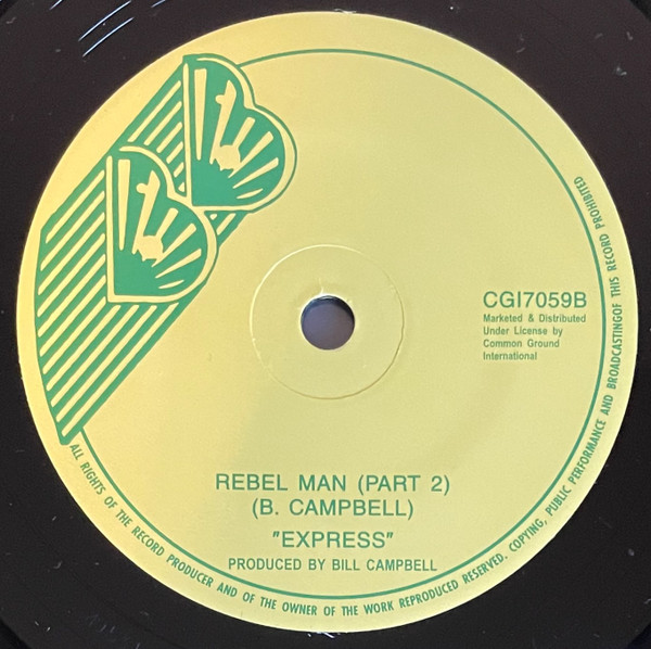 Express - Rebel Man (Part 1) | BB Records (CGI7059) - 2