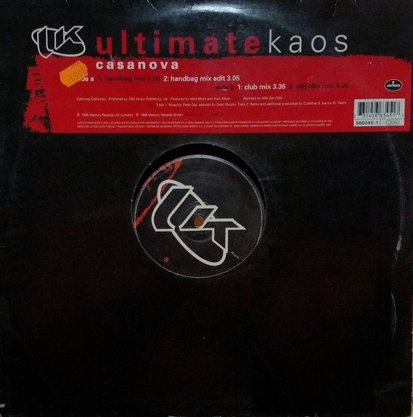 Ultimate Kaos - Casanova | Mercury (566 345-1) - main Ultimate Kaos - Casanova | Mercury (566 345-1) - main