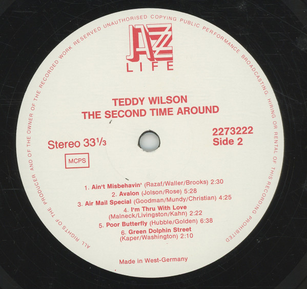 Teddy Wilson - The Second Time Around | Jazz Life (2273222) - 4 Teddy Wilson - The Second Time Around | Jazz Life (2273222) - 4