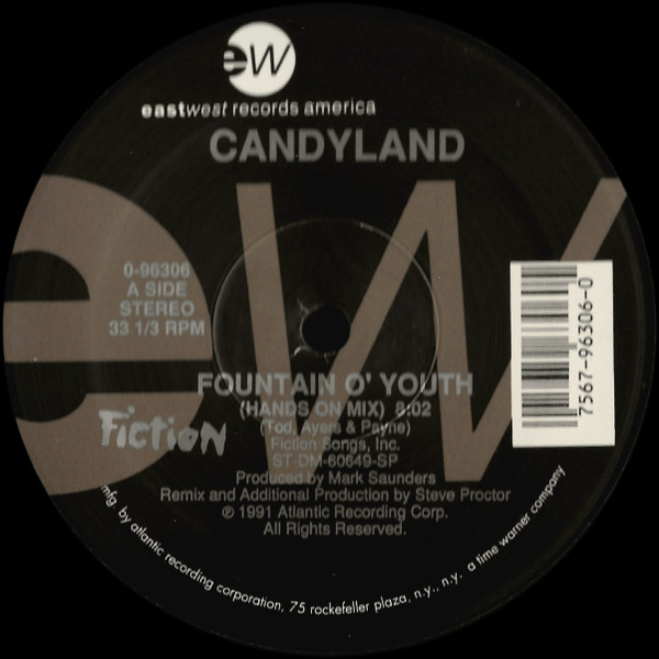 Candyland - Fountain O' Youth | EastWest Records America (0-96306) Candyland - Fountain O' Youth | EastWest Records America (0-96306)