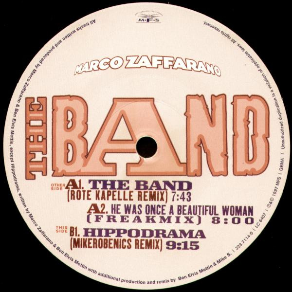 Marco Zaffarano - The Band | MFS (MFS 7114-0) - 4