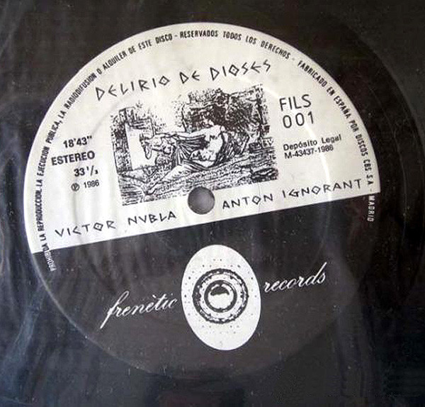 Victor Nubla , Anton Ignorant - Delirio De Dioses | Frenètic Records (FILS 001) - 3