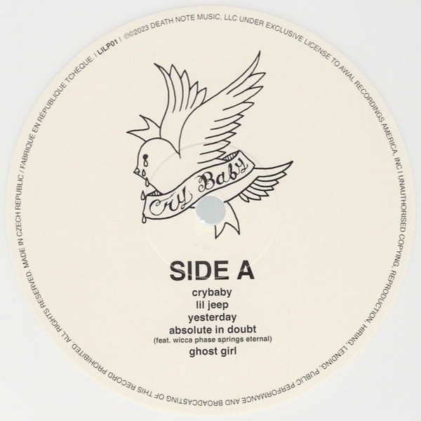 Lil Peep - Crybaby | Death Note Music, LLC (LILP01) - 3 Lil Peep - Crybaby | Death Note Music, LLC (LILP01) - 3