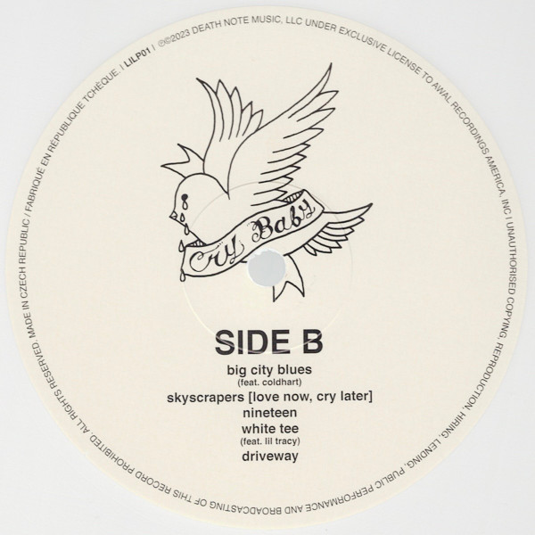 Lil Peep - Crybaby | Death Note Music, LLC (LILP01) - 4 Lil Peep - Crybaby | Death Note Music, LLC (LILP01) - 4