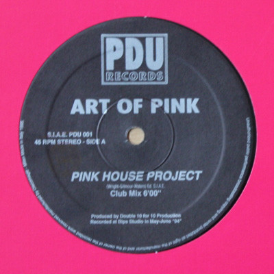 Art Of Pink - Pink House Project | PDU Records (PDU 001)