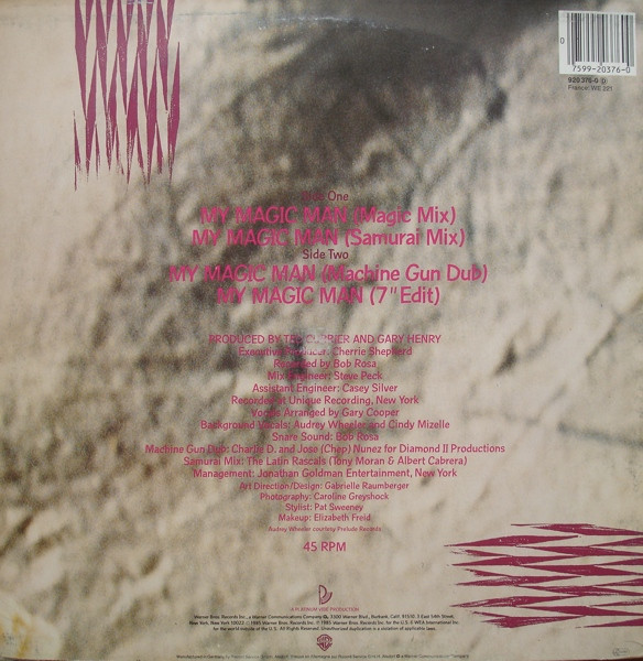 Rochelle - My Magic Man | Warner Bros. Records (920 376-0) - 2