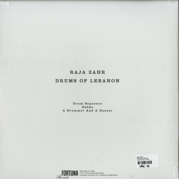 Raja Zahr - Drums Of Lebanon | Fortuna Records (FTN006) - 2