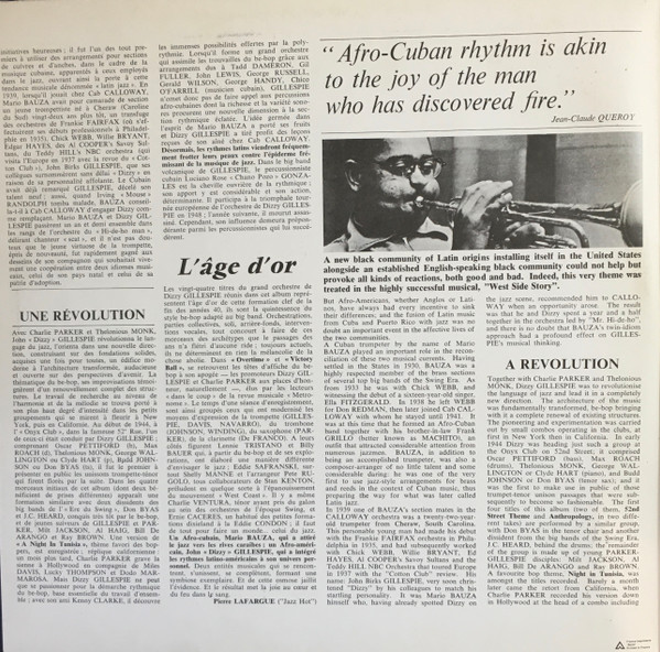 Dizzy Gillespie - Dizzy Gillespie Vol 1/2 (1946-1949) | RCA (PM 42408) - 2