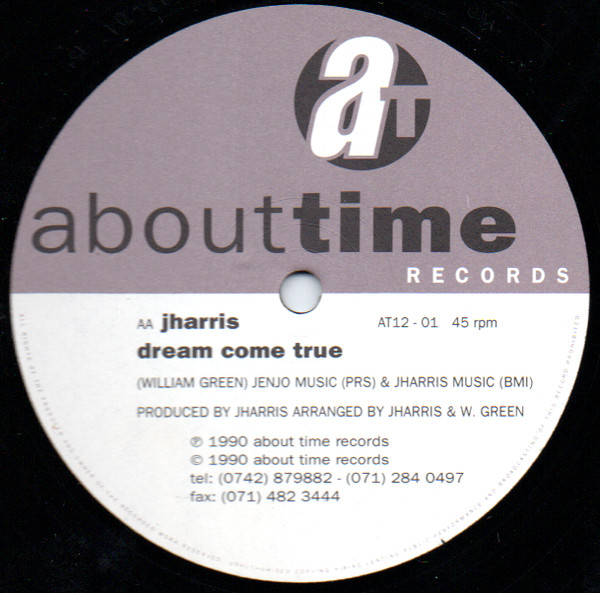 Johnny Harris - Be My Girl | About Time Records (AT 12-01) - 3