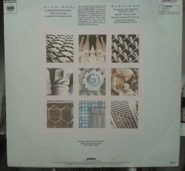 The Alan Parsons Project - Gaudi | Arista (208 084) - 2