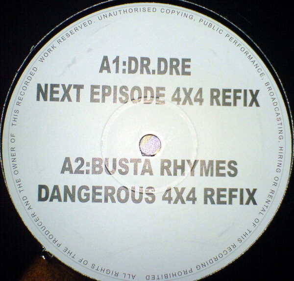 Various - 4x4 Refix EP | Mind The Gap (MIND003)