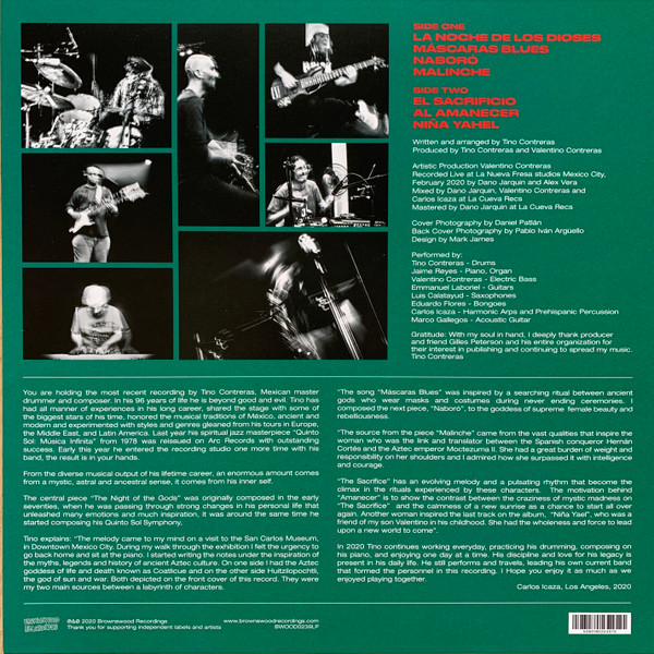 Tino Contreras - La Noche De Los Dioses | Brownswood Recordings (BWOOD0239LP) - 2