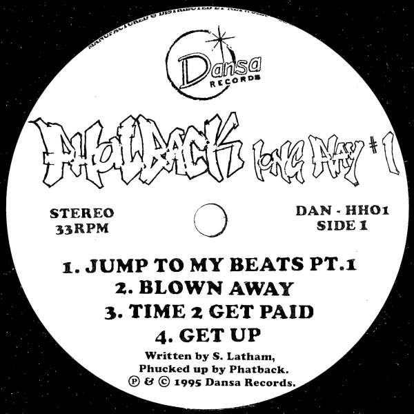 Phatback - Long Play #1 | Dansa Records (DAN HH01) - 2