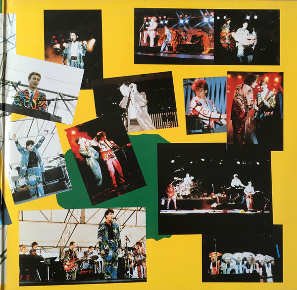 Split Enz - The Living Enz | A&M Records (SP 95001) - 3