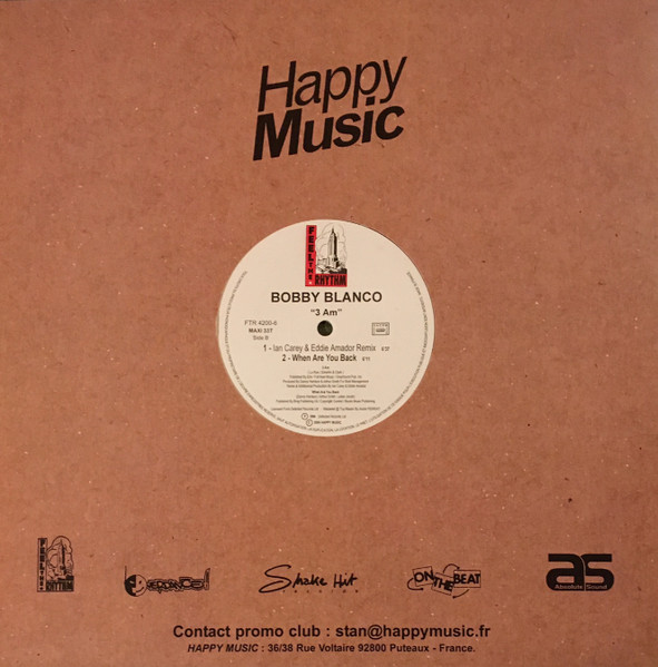 Bobby Blanco - 3 AM | Feel The Rhythm (FTR 4200-6) - 2