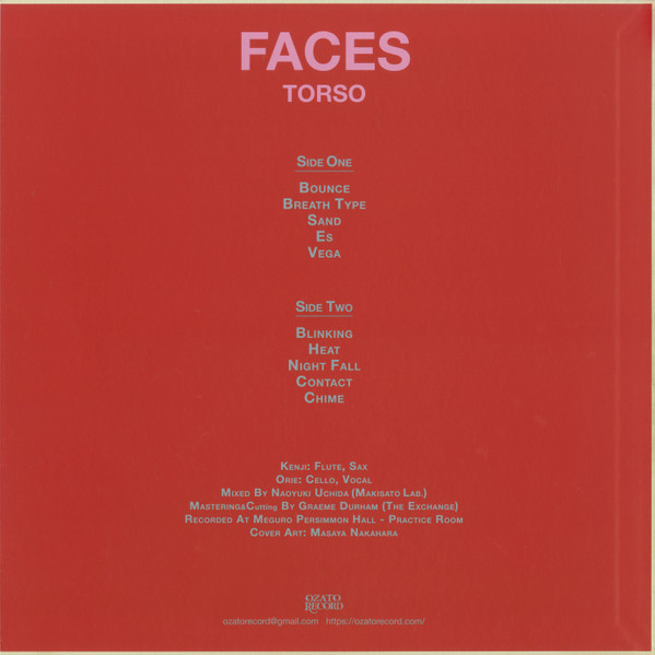 Torso - Faces | Ozato Record (OZT-003) - 2 Torso - Faces | Ozato Record (OZT-003) - 2