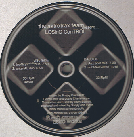 Astrotrax - Losing Control | Astro Works (AW001) - main