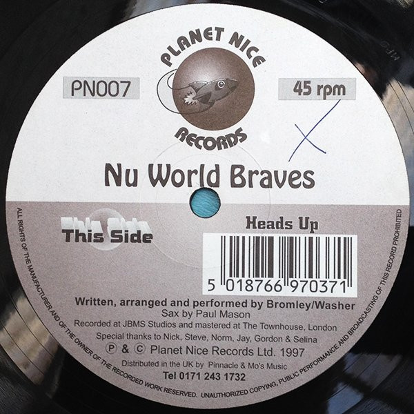 Nu World Braves - Theme From Funk Story / Heads Up | Planet Nice Records (PN007) - 2