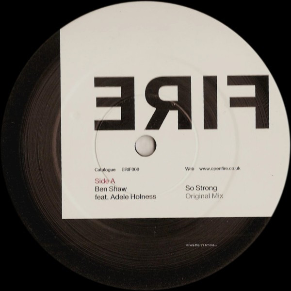 Ben Shaw Feat. Adele Holness - So Strong | Fire (ERIF009) - 2 Ben Shaw Feat. Adele Holness - So Strong | Fire (ERIF009) - 2
