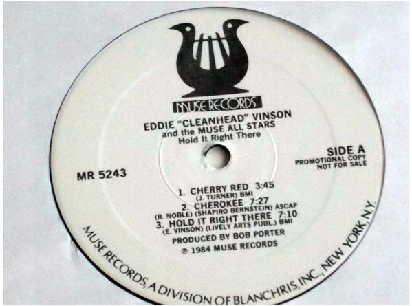 Eddie "Cleanhead" Vinson - Hold It Right There! | Muse Records (MR5243) - 3