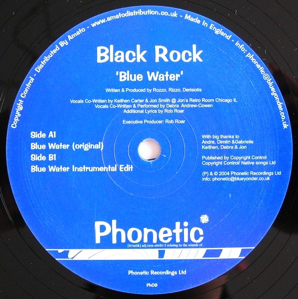 Black Rock - Blue Water | Phonetic Recordings (PH009)