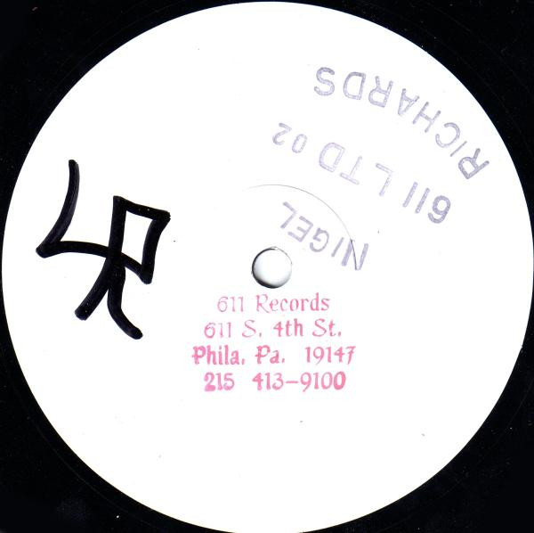 Nigel Richards - Philadelphia Acid Experiments Two | Sixeleven Records (611 LTD 02) - 3